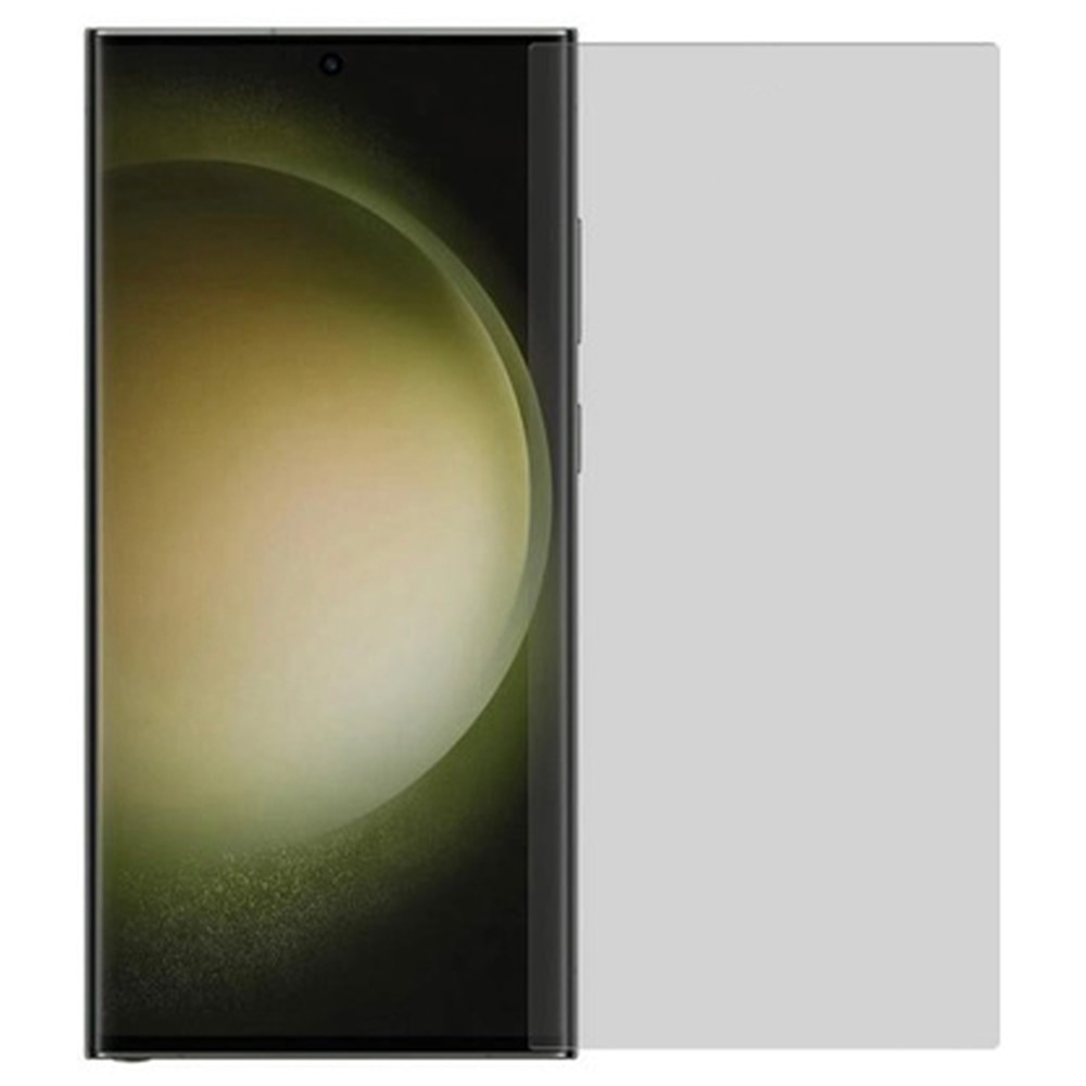 Folie Mata compatibila cu Samsung Galaxy S24 Ultra, Protect Shield Matte Finish, Anti-Glare, Anti reflexii, Rezistenta la utilizare intensa, Anti-UV, Anti-ingalbenire, Anti-Soc, Hydrogel regenerabil, Full Glue, Case-Friendly Cover