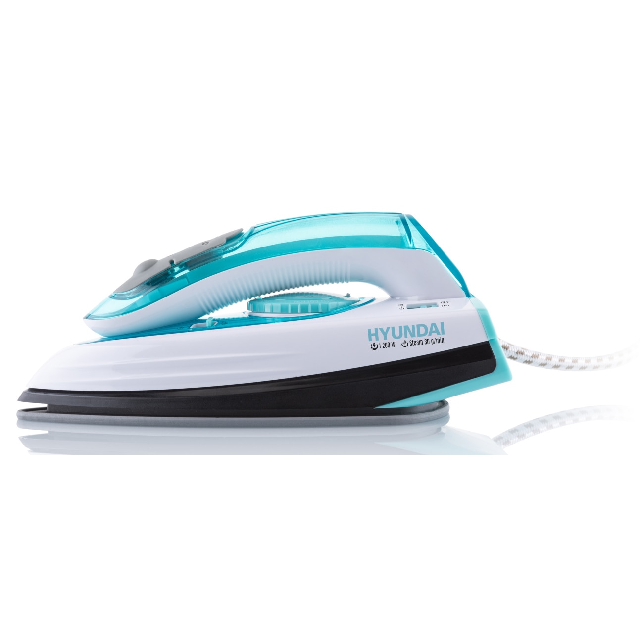 Fier de calcat, Hyundai, SI990 Travel, 1200W, Albastru/Alb