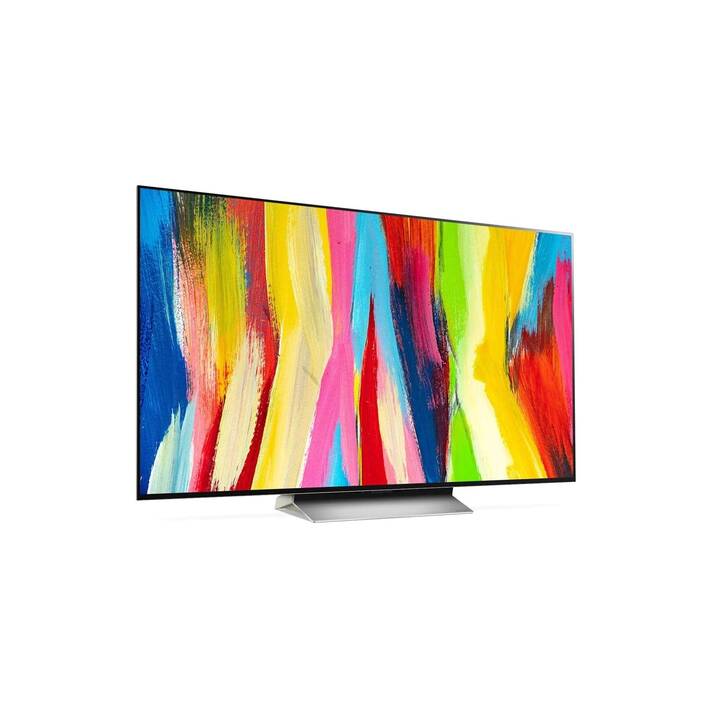 Televizor OLED LG OLED55C28LB, Smart TV 4K UHD, evo TV, 139 cm, Negru
