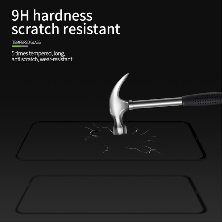 Folie Sticla Flippy® pentru Huawei P40 Lite 111D Negru