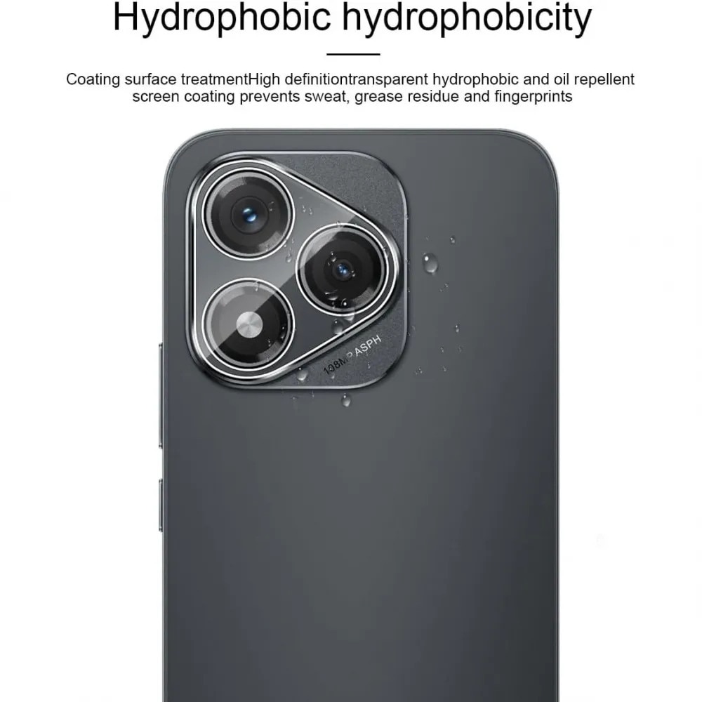 Set 2 Folii Protectie Camera pentru Honor 400 Lite, Sticla Securizata 9H, Transparent