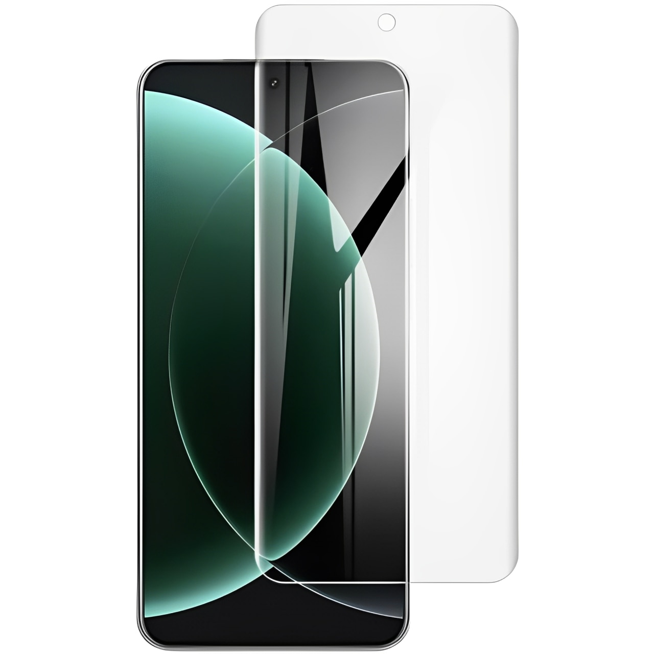 Folie Protectie Ecran pentru Xiaomi 15, Hidrogel Regenerabil, Compatibila Cu Senzorul de Amprente, Kit Complet Pentru Instalare, Transparenta