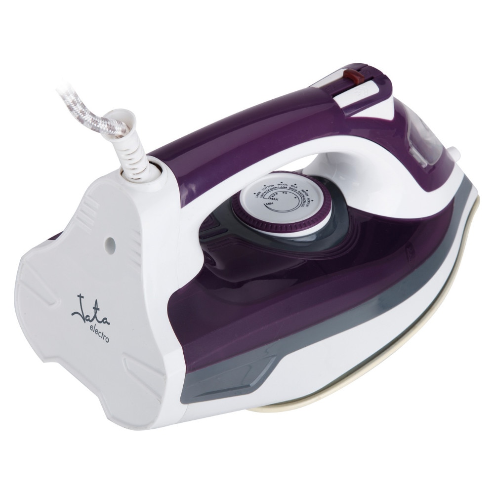 Fier de calcat Jata PL221C, ceramica, abur vertical, auto-curatare, 2400W, rezervor 350ml