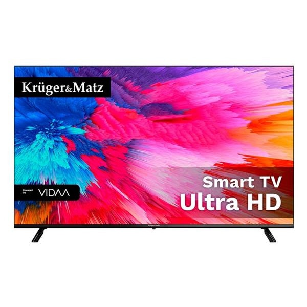 Televizor LED Kruger&Matz 139 cm 55" KM0255UHD-V, Ultra HD 4K, Smart TV, WiFi, CI+