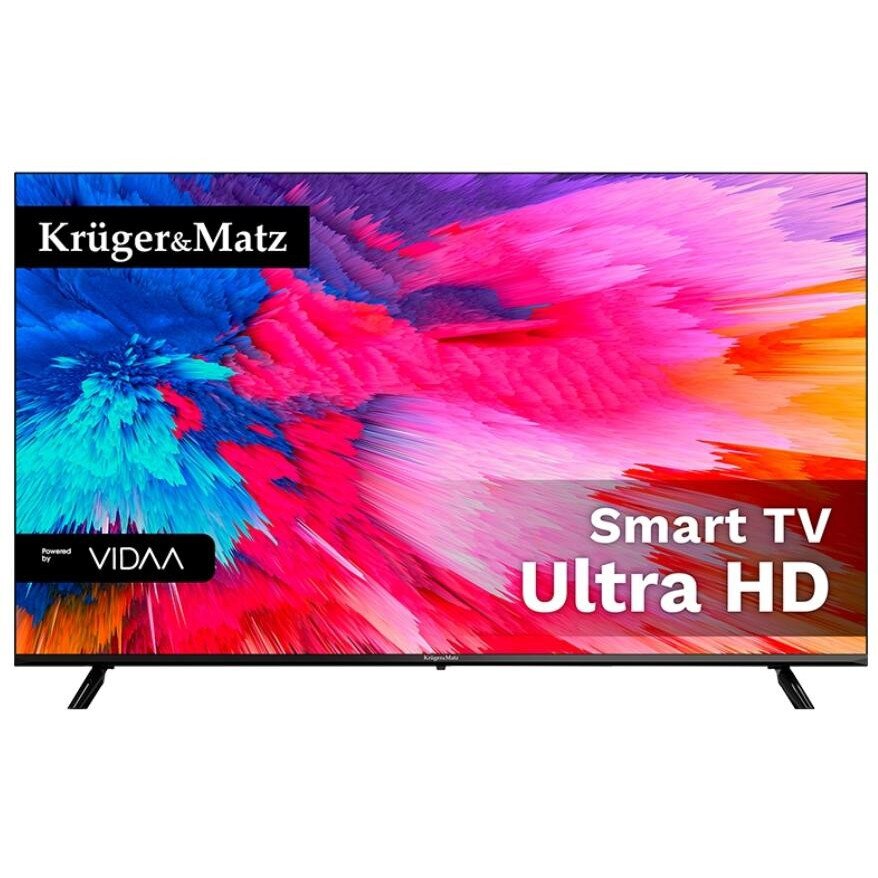 Televizor LED Kruger&Matz 139 cm 55" KM0255UHD-V, Ultra HD 4K, Smart TV, WiFi, CI+