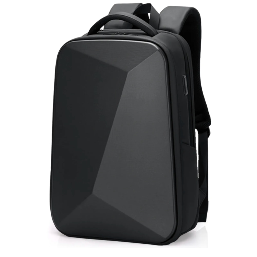 Rucsac Laptop 15 inch, SALENDRO, impermeabil, extensibil, negru, 18L-32L