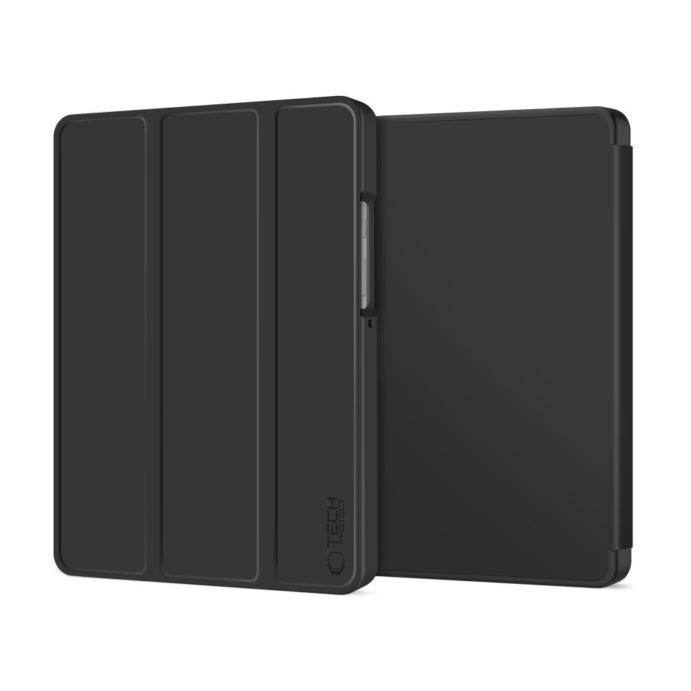 Husa Tech-Protect SmartCase compatibila cu Samsung Galaxy Tab A9 Plus / A11 Plus (X210 / X215 / X216 / X230 / X235 / X236) 11 inch, Negru
