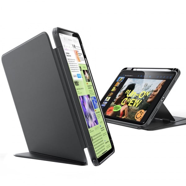 Husa pentru iPad 10 (2022) 10.9 / 11 (2025 - ESR FlipA Hybrid (with Pencil Holder) - Black