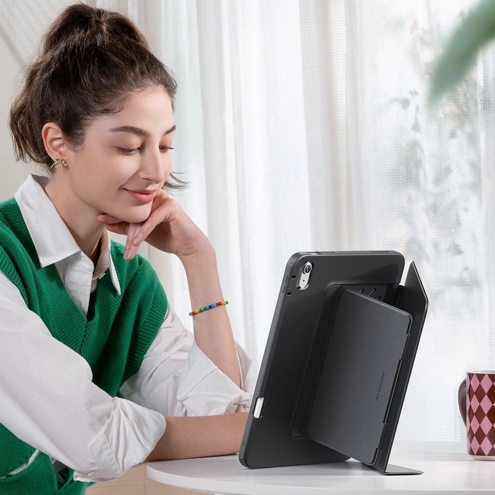 Husa pentru iPad 10 (2022) 10.9 / 11 (2025 - ESR FlipA Hybrid (with Pencil Holder) - Black