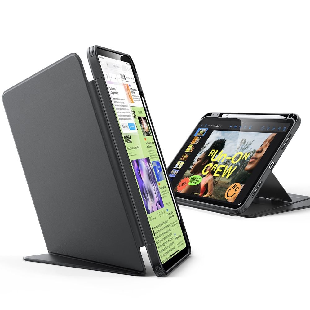 Husa pentru iPad 10 (2022) 10.9 / 11 (2025 - ESR FlipA Hybrid (with Pencil Holder) - Black