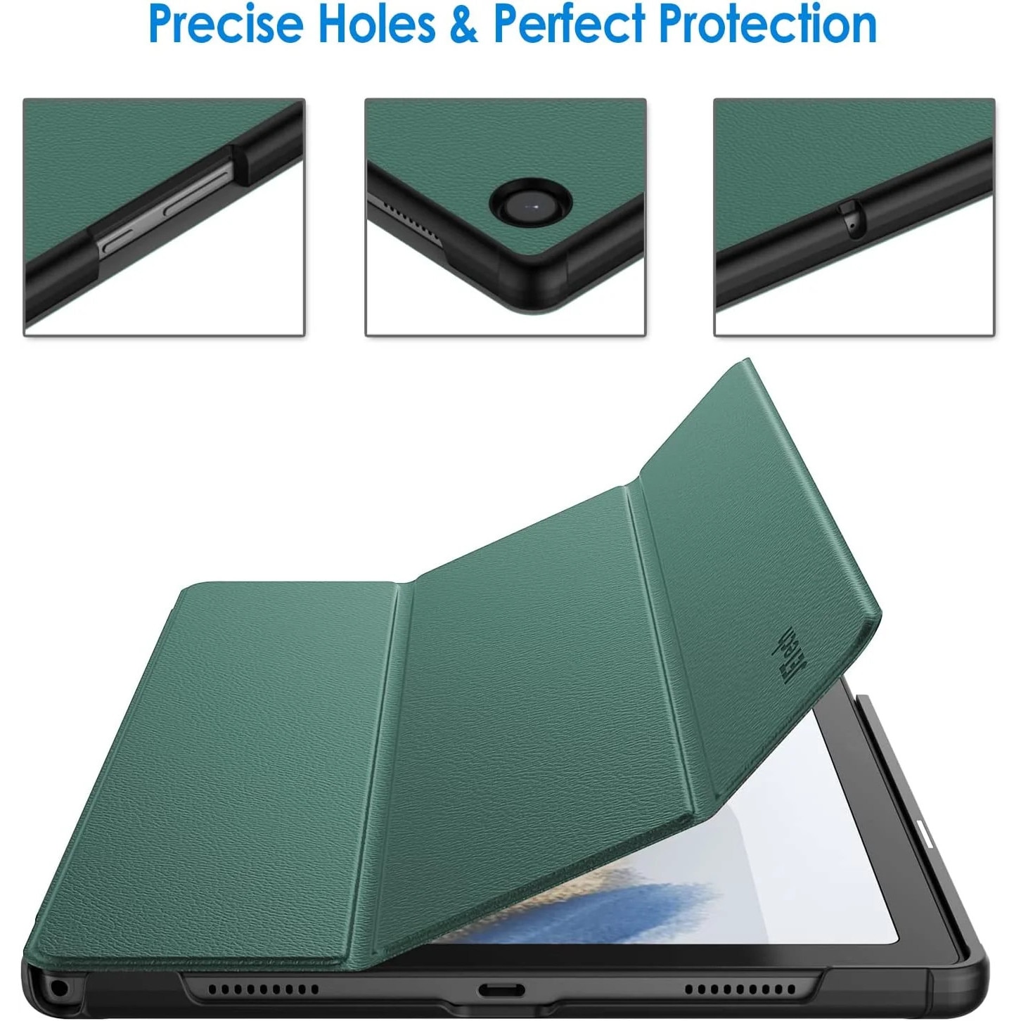 Husa pentru Samsung Galaxy Tab S11(2025), 11", Slim, Smart Cover, Trifold, Sigloo, Pine Green