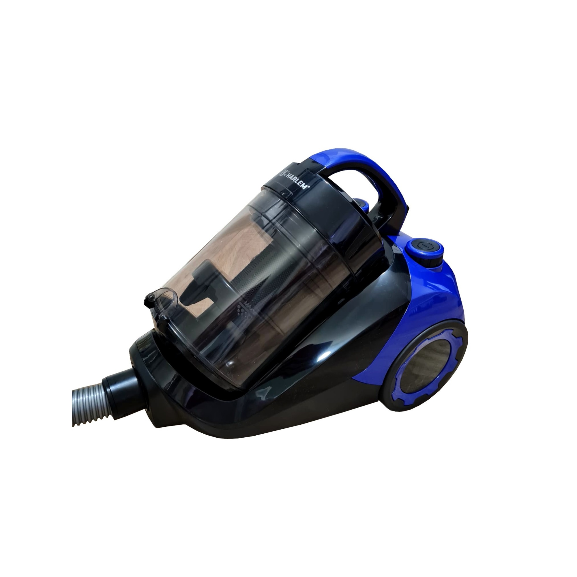 Aspirator fara sac Harlem Tornado Cyclone, Putere mare,2000W, Capacitate 2,5 Litri, Albastru