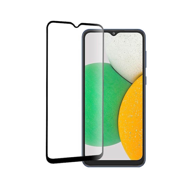 Folie din sticla securizata, cu lipici pe toata suprafata, compatibila cu Samsung Galaxy A22 5G