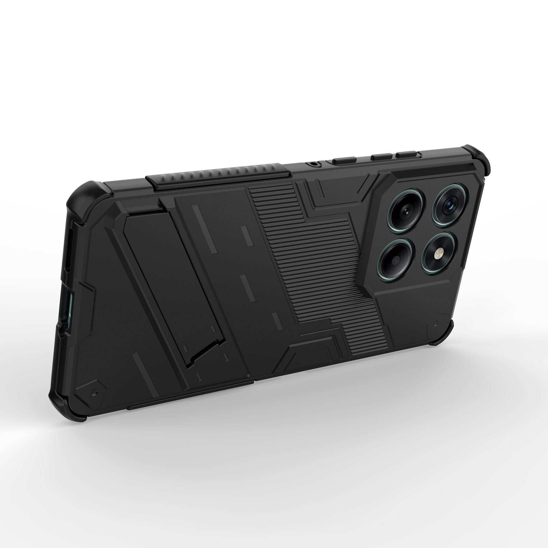 Husa de telefon mobil Armura rezistenta la socuri compatibila cu Motorola Edge 60 Fusion, Verde
