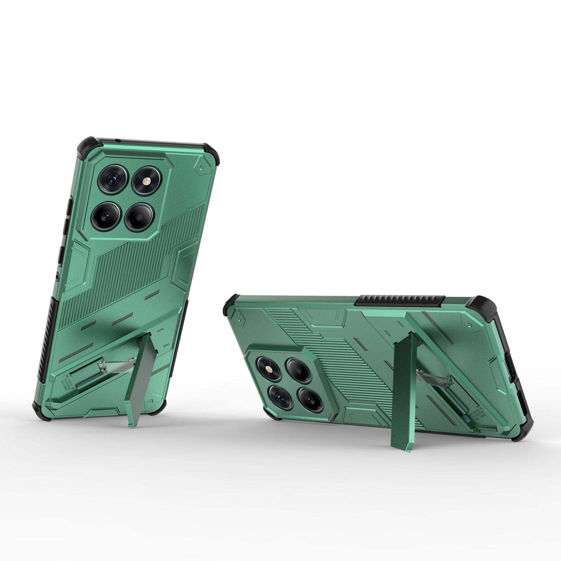 Husa de telefon mobil Armura rezistenta la socuri compatibila cu Motorola Edge 60 Fusion, Verde