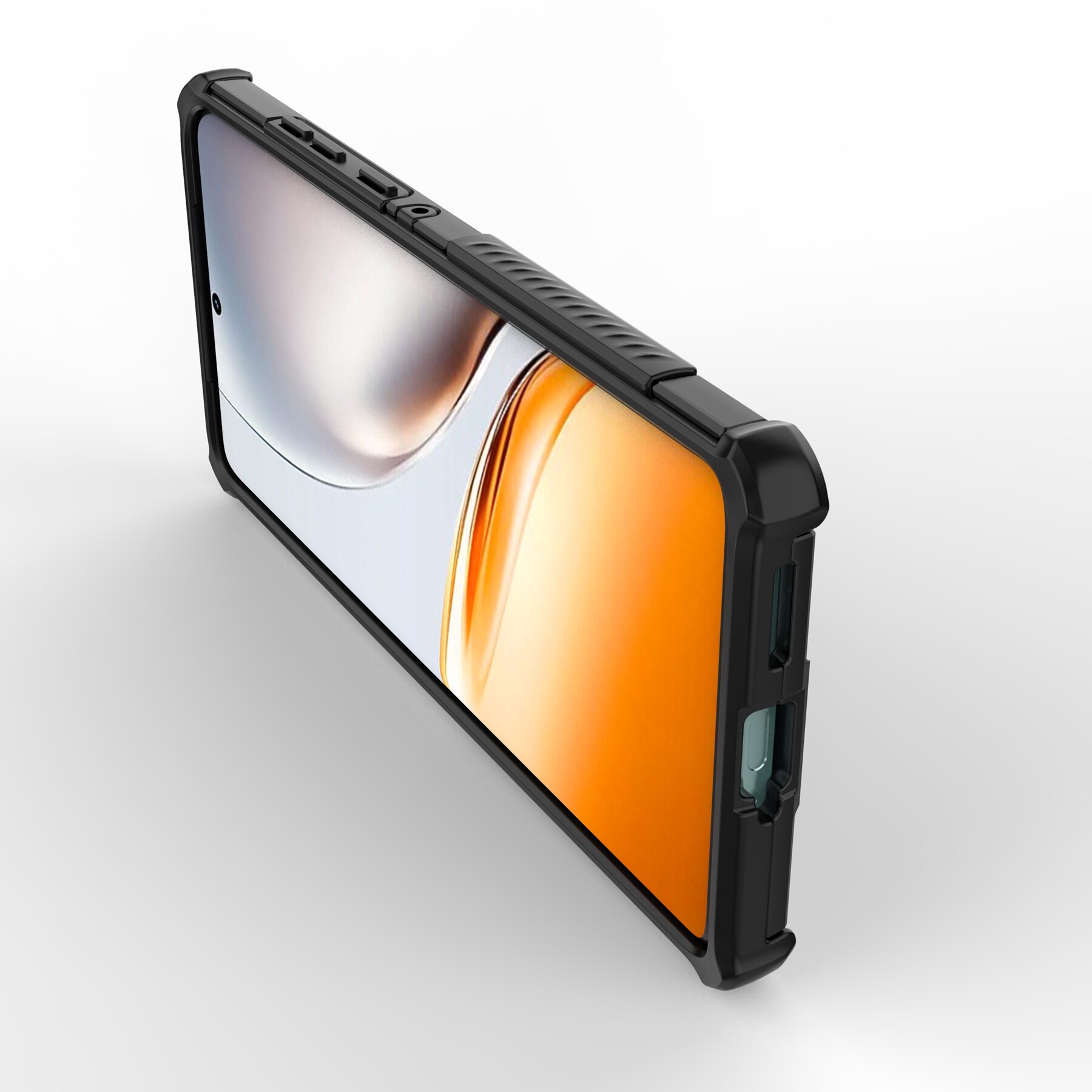Husa de telefon mobil Armura rezistenta la socuri compatibila cu Motorola Edge 60 Fusion, Verde