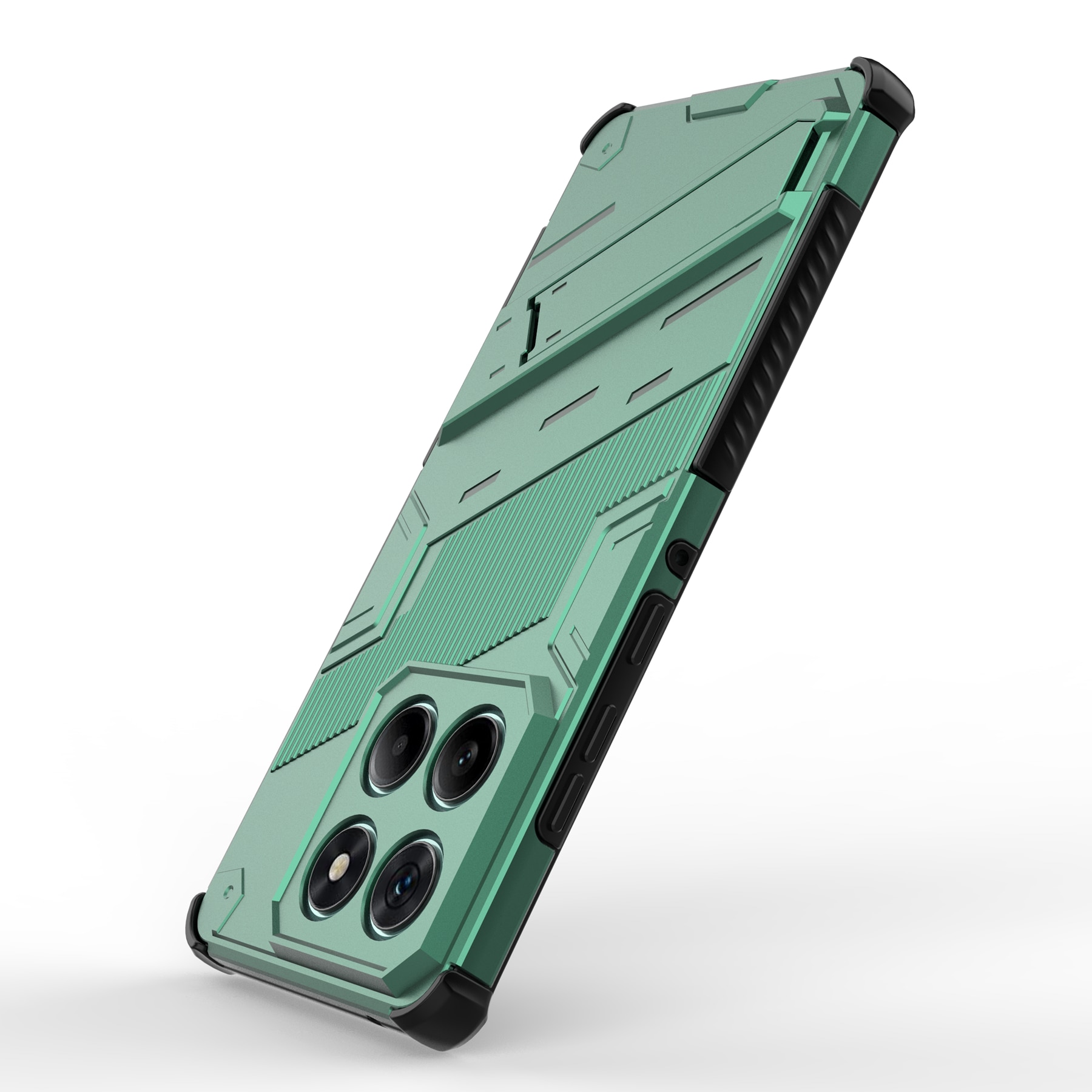 Husa de telefon mobil Armura rezistenta la socuri compatibila cu Motorola Edge 60 Fusion, Verde