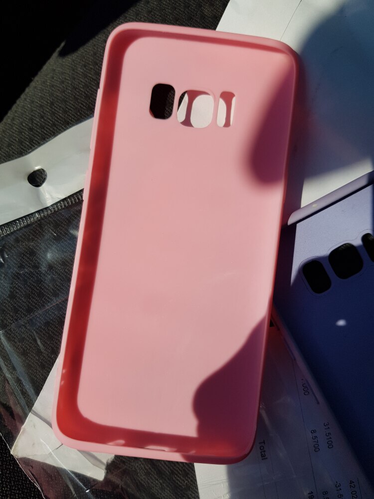 Husa de protectie Samsung Galaxy S8, rezistenta la uzura, anti-alunecare, din silicon Premium, Negru