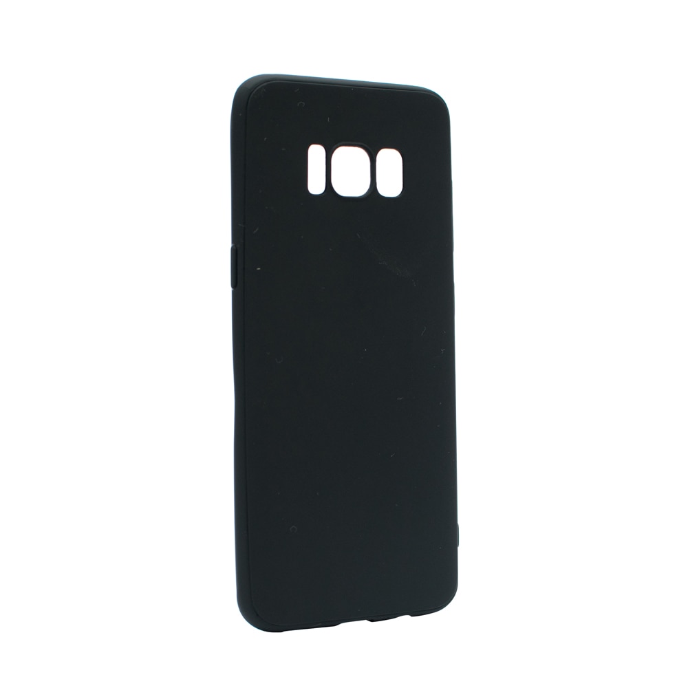 Husa de protectie Samsung Galaxy S8, rezistenta la uzura, anti-alunecare, din silicon Premium, Negru