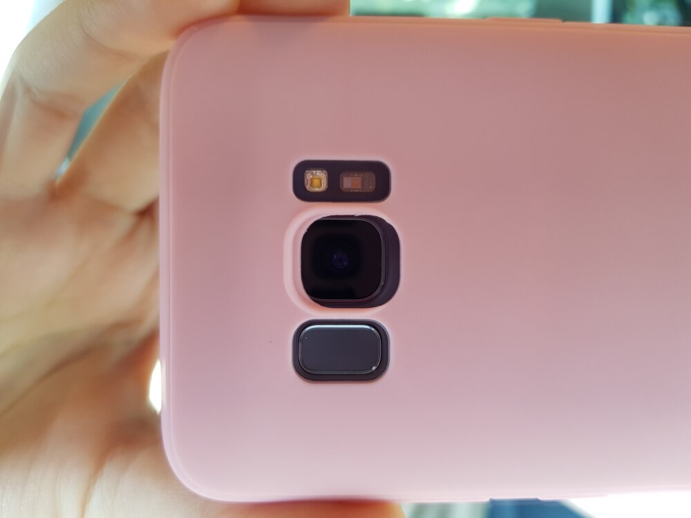 Husa de protectie Samsung Galaxy S8, rezistenta la uzura, anti-alunecare, din silicon Premium, Negru