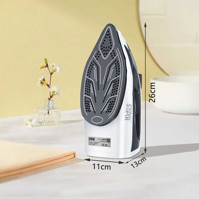 WINNING STAR ST-5313 Fier de călcat cu abur, 2000W, cu talpă ceramică, compact
