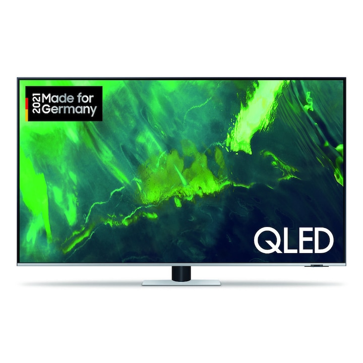 Televizor QLED Samsung GQ65Q74AATXZG, Smart TV UHD 4K, control vocal, functie de inregistrare, 163 cm, negru
