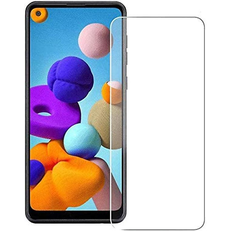 Folie protectie din Sticla securizata compatibila cu Samsung Galaxy A21S (Transparenta) Duritate 9H