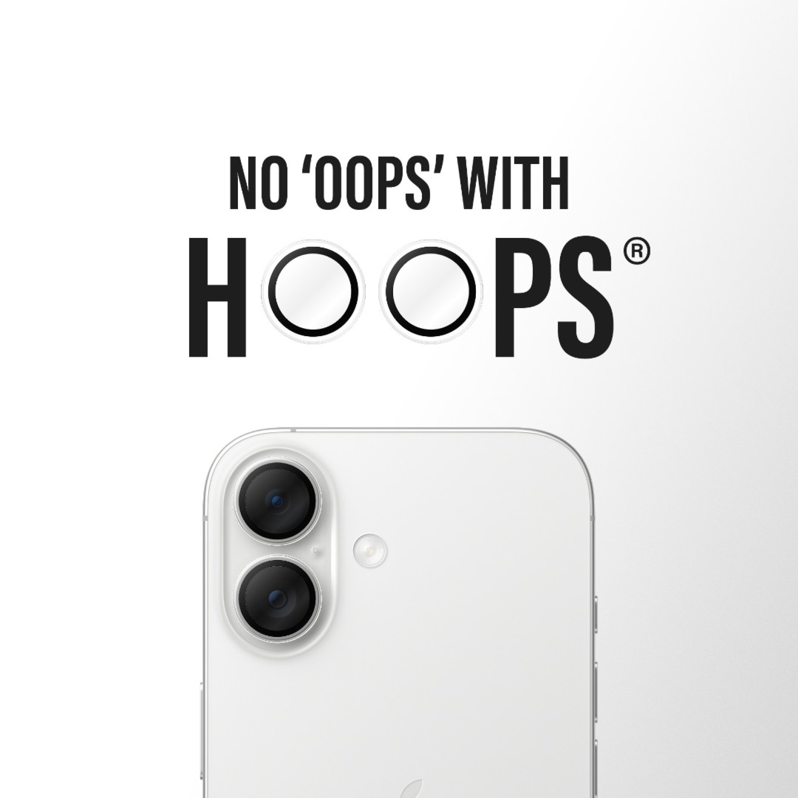 Folie Camera pentru iPhone 17 / iPhone 16 / iPhone 16 Plus - PanzerGlass Hoops Series - Transparent