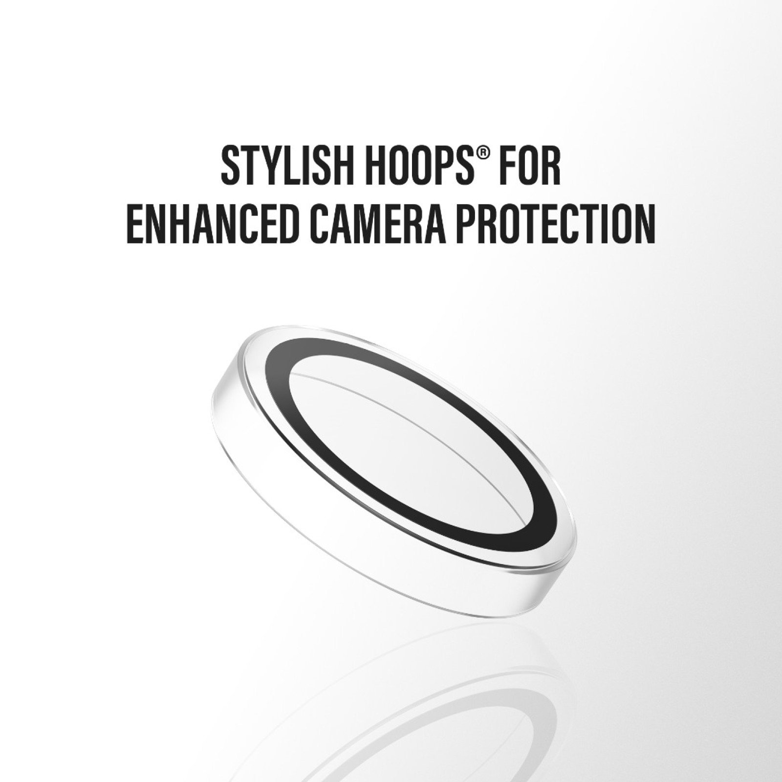 Folie Camera pentru iPhone 17 / iPhone 16 / iPhone 16 Plus - PanzerGlass Hoops Series - Transparent