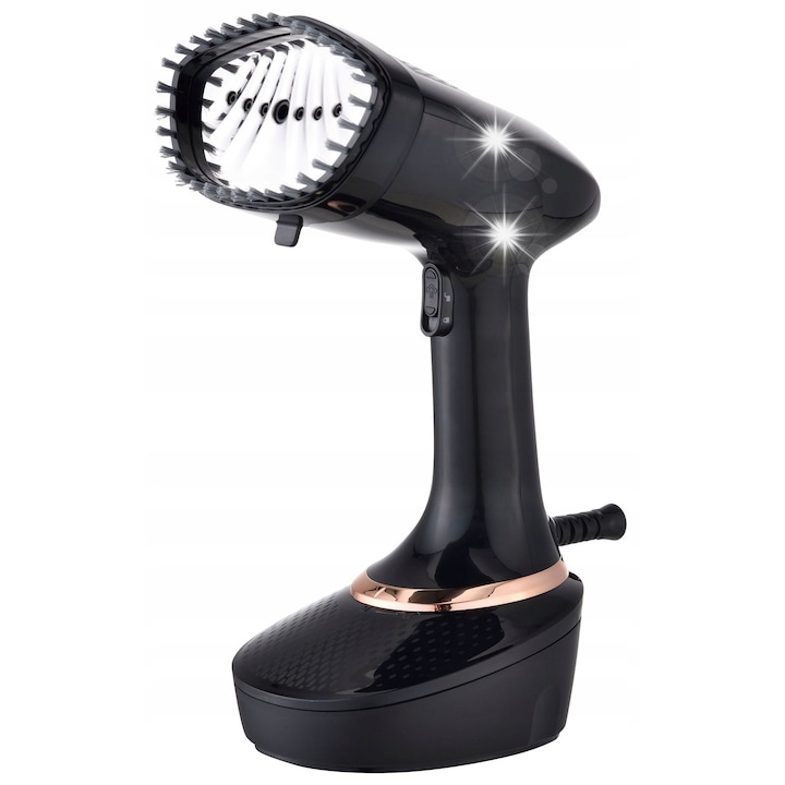 Parownica verticala pentru imbracaminte si tesaturi Klausberg, 1500W, capacitate 400ml, alb