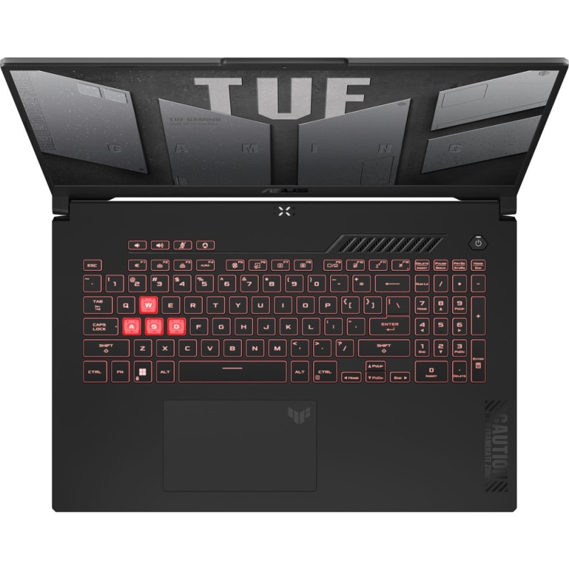 Laptop Gaming ASUS TUF A17 FA707NUG, AMD Ryzen 7 7445HS, 17.3'', 48 GB DDR5, 1 TB SSD, NVIDIA GeForce RTX, 4050 6GB, GDDR6