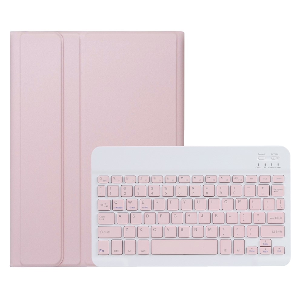 Etui cu tastatura pentru Samsung Galaxy Tab A11+, roz, 2 in 1, slot pentru stylus