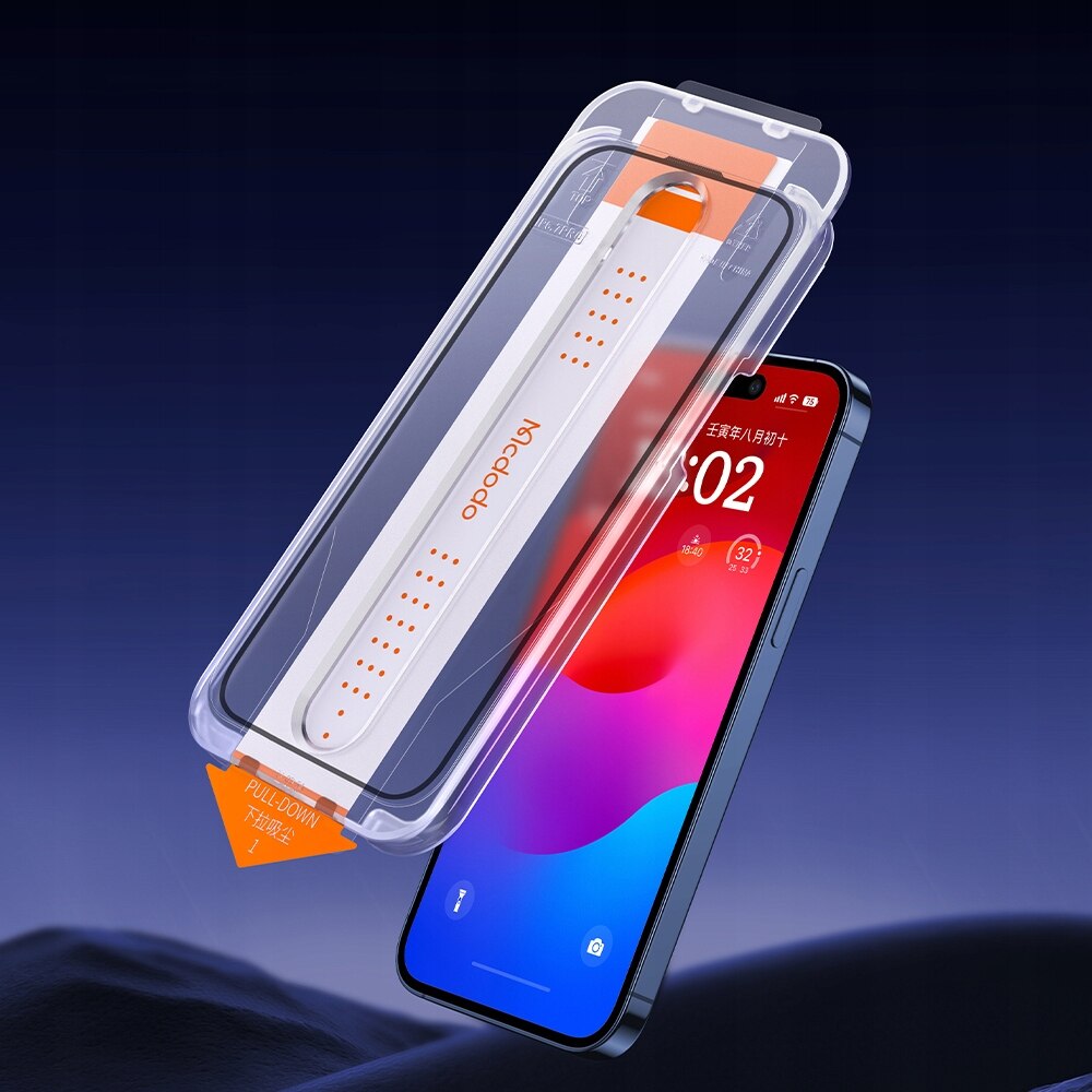 Folie Sticla Mcdodo compatibila cu iPhone 15 Pro Max Transparent