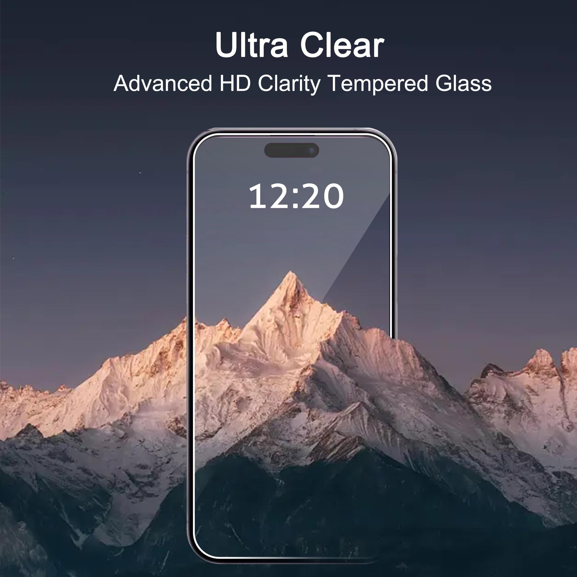 Folie Protectie compatibila cu iPhone17, Sticla Templata 9H+, cu Kit de Aplicare Instanta si Functie Automata de Indepartare a Prafului, Claritate Super HD, Tratament Electronic Oleofobic si Anti Amprente