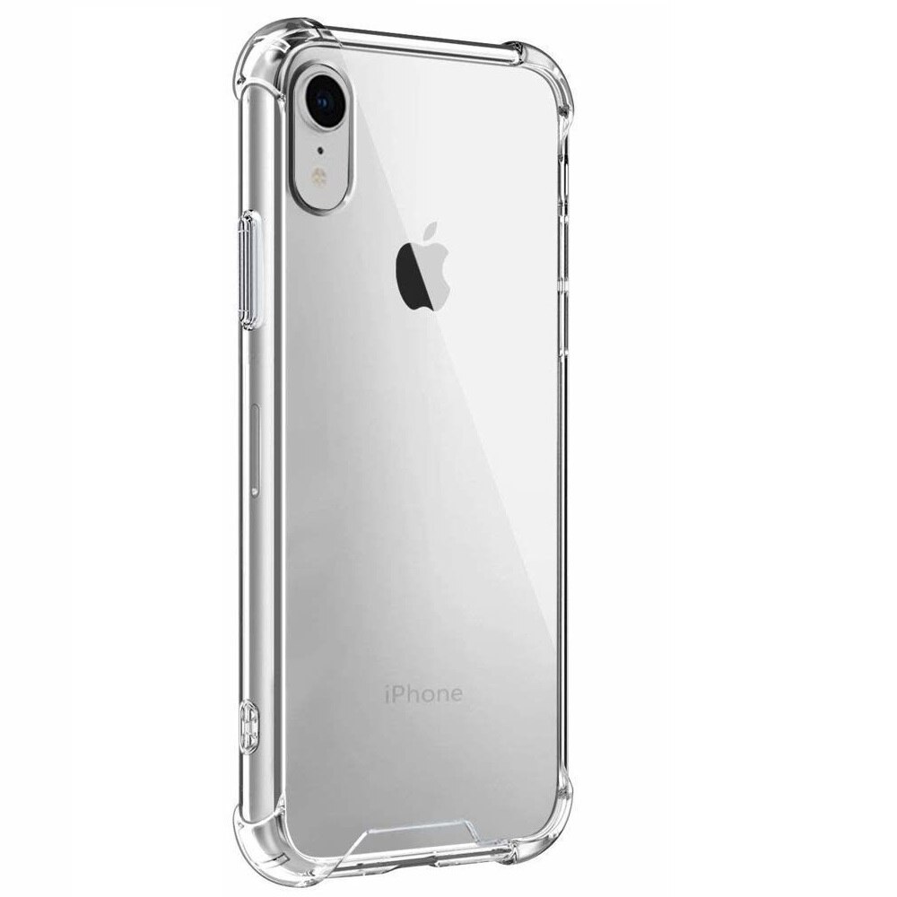 Husa slim transparenta compatibila cu Apple iPhone XR, antisoc, colturi intarite, silicon antialunecare