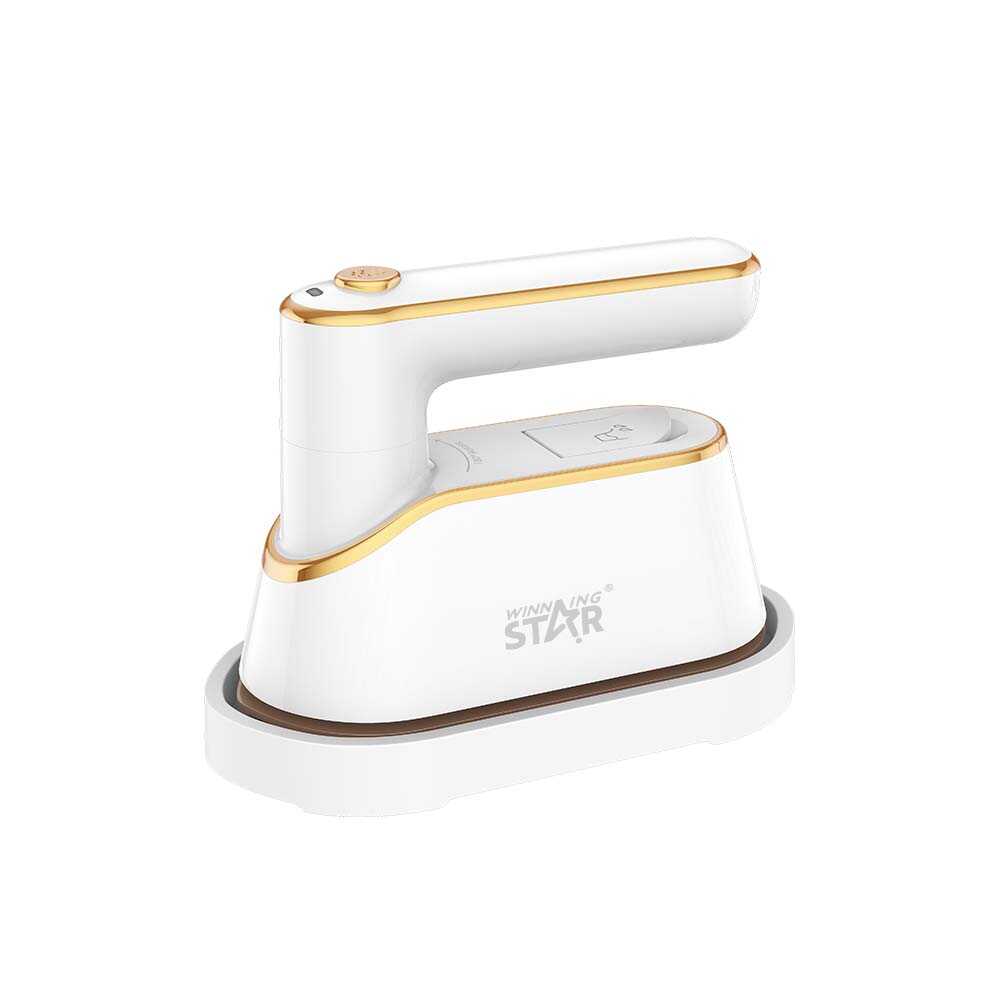 WINNING STAR ST-6126 Fier de călcat cu aburi portabil, 1200W, cu mâner rotativ la 180°