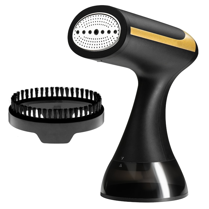 Fier de calcat cu abur portabil, 350 ml, 1500W, 1-3 minute incalzire, design compact