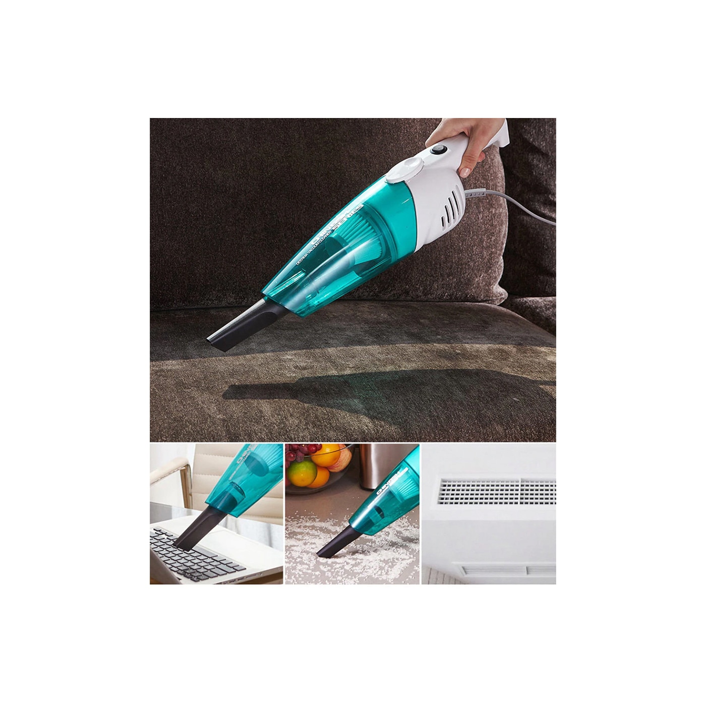 Aspirator vertical 2in1, filtru HEPA, putere 600 W
