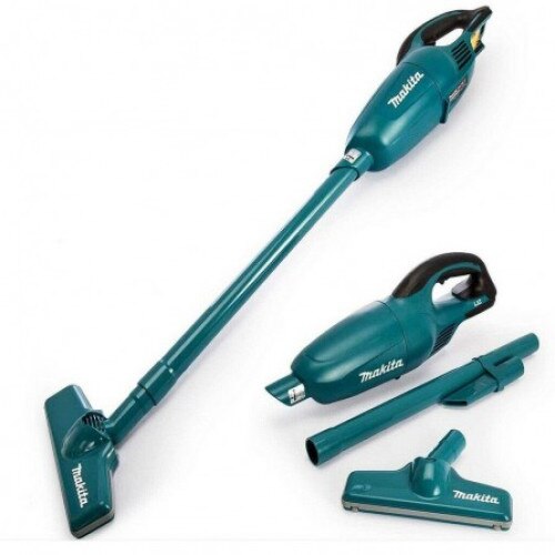 Aspirator vertical Makita DCL180Z, 0.65 l, Albastru