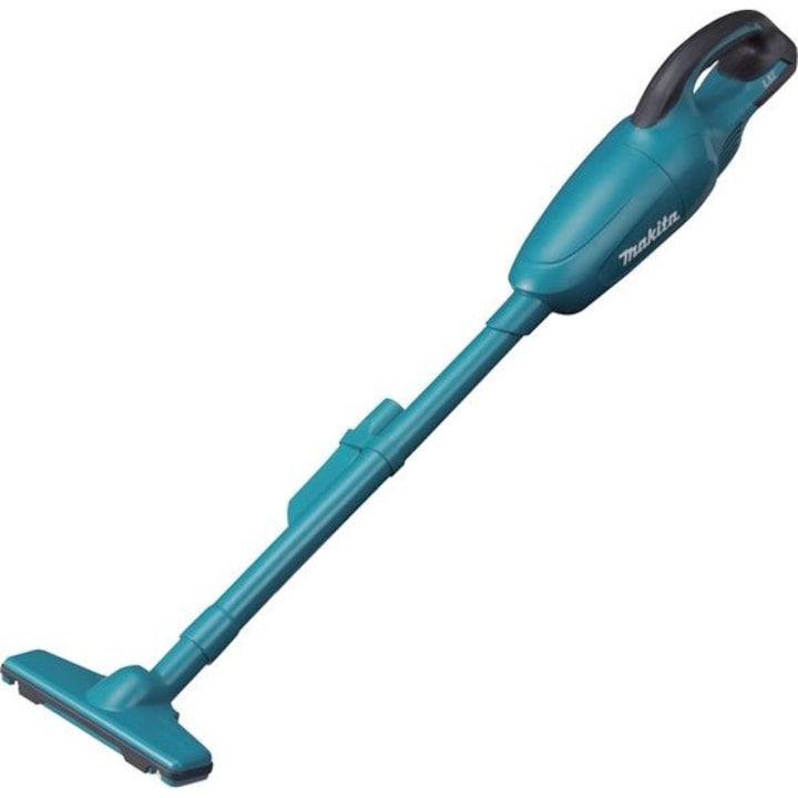 Aspirator vertical Makita DCL180Z, 0.65 l, Albastru