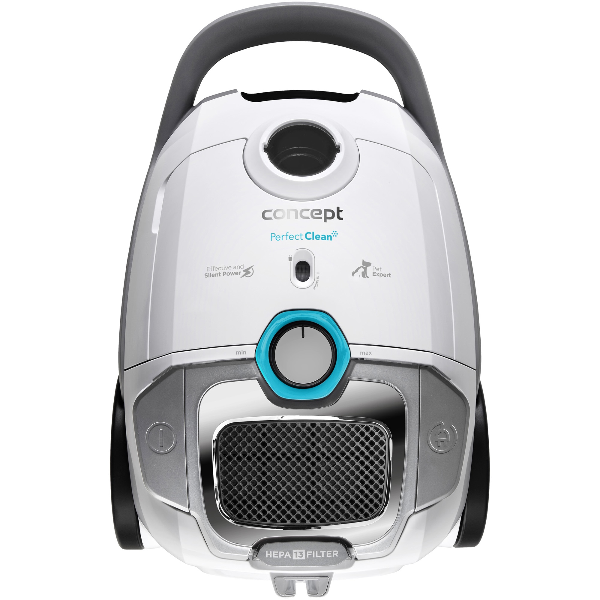 Aspirator cu sac Concept VP8291 Pet Expert, 700W, Sac 3 L, tub telescopic, nivel zgomot 67 db, lungime cablu alimentare 10m, Hepa 13, Perie Animale, 4A