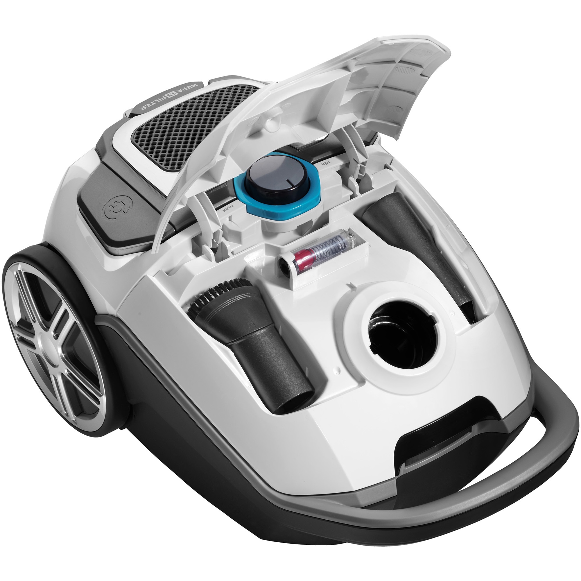 Aspirator cu sac Concept VP8291 Pet Expert, 700W, Sac 3 L, tub telescopic, nivel zgomot 67 db, lungime cablu alimentare 10m, Hepa 13, Perie Animale, 4A