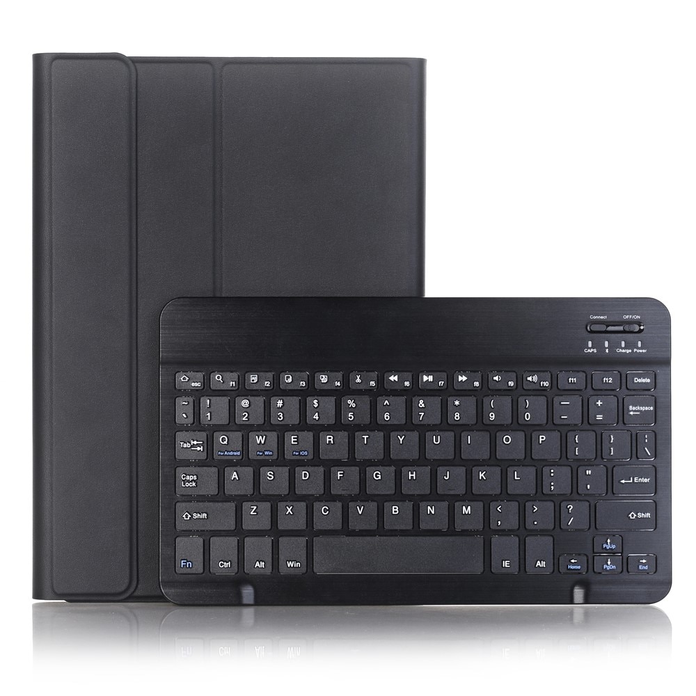 Husa cu tastatura pentru Samsung Galaxy Tab A11+, 2 in 1, Bluetooth, neagra
