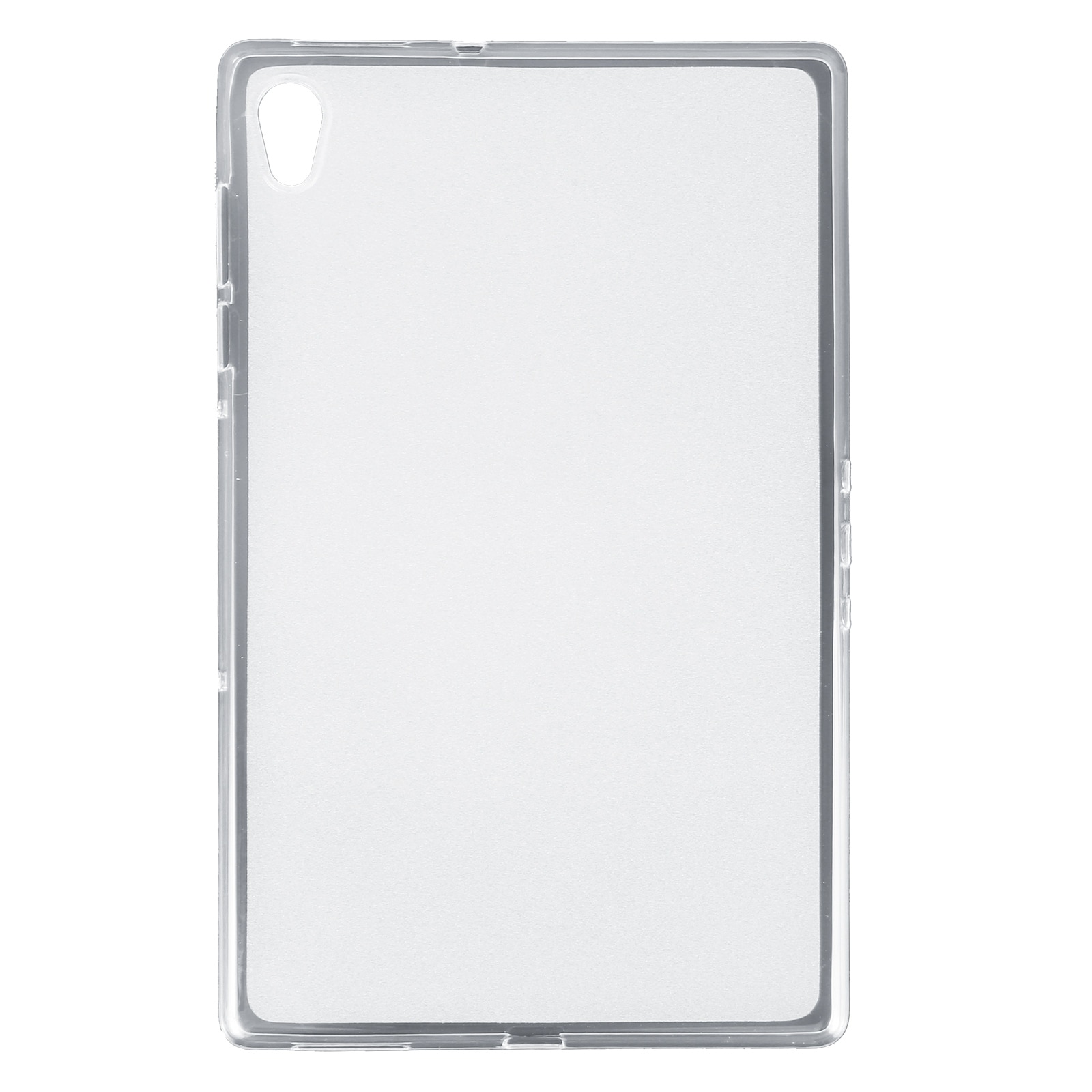 Husa tableta pentru Lenovo Tab M10 HD 2nd Gen / TB-X306FC, material TPU, design transparent mat, margini anti-soc, protectie anti-zgarieturi, albastru inchis