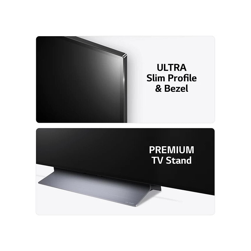 Televizor OLED LG OLED65C34LA, Smart TV 4K UHD, 165 Cm, Negru