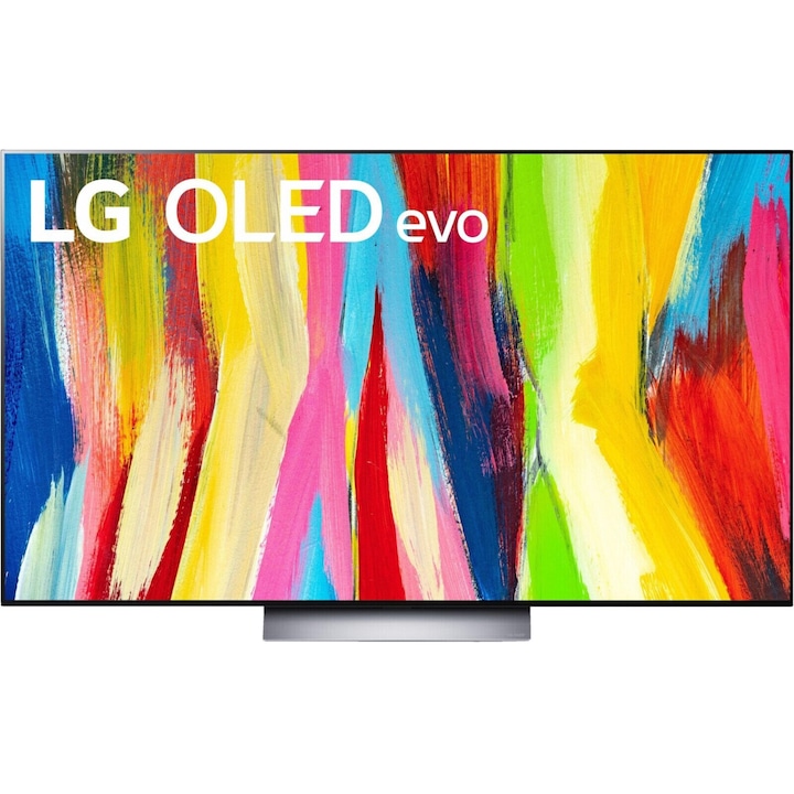 Televizor OLED LG OLED55C27LA, Smart TV 4K UHD, webOS 22 cu LG ThinQ, 139 cm, negru