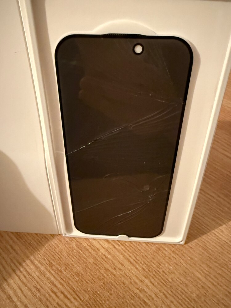 Folie sticla tip Privacy Glass, Compatibila iPhone 16 Pro, Anti Spy, Tempered Glass