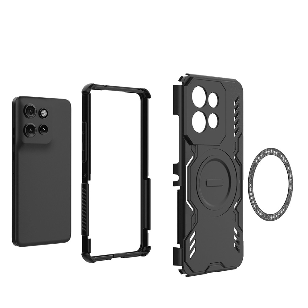 Husa pentru Motorola Edge 50 Neo ArmorMag, Magsafe, Antisoc, Calitate Premium, Protectie Superioara, DaDen, Albastru