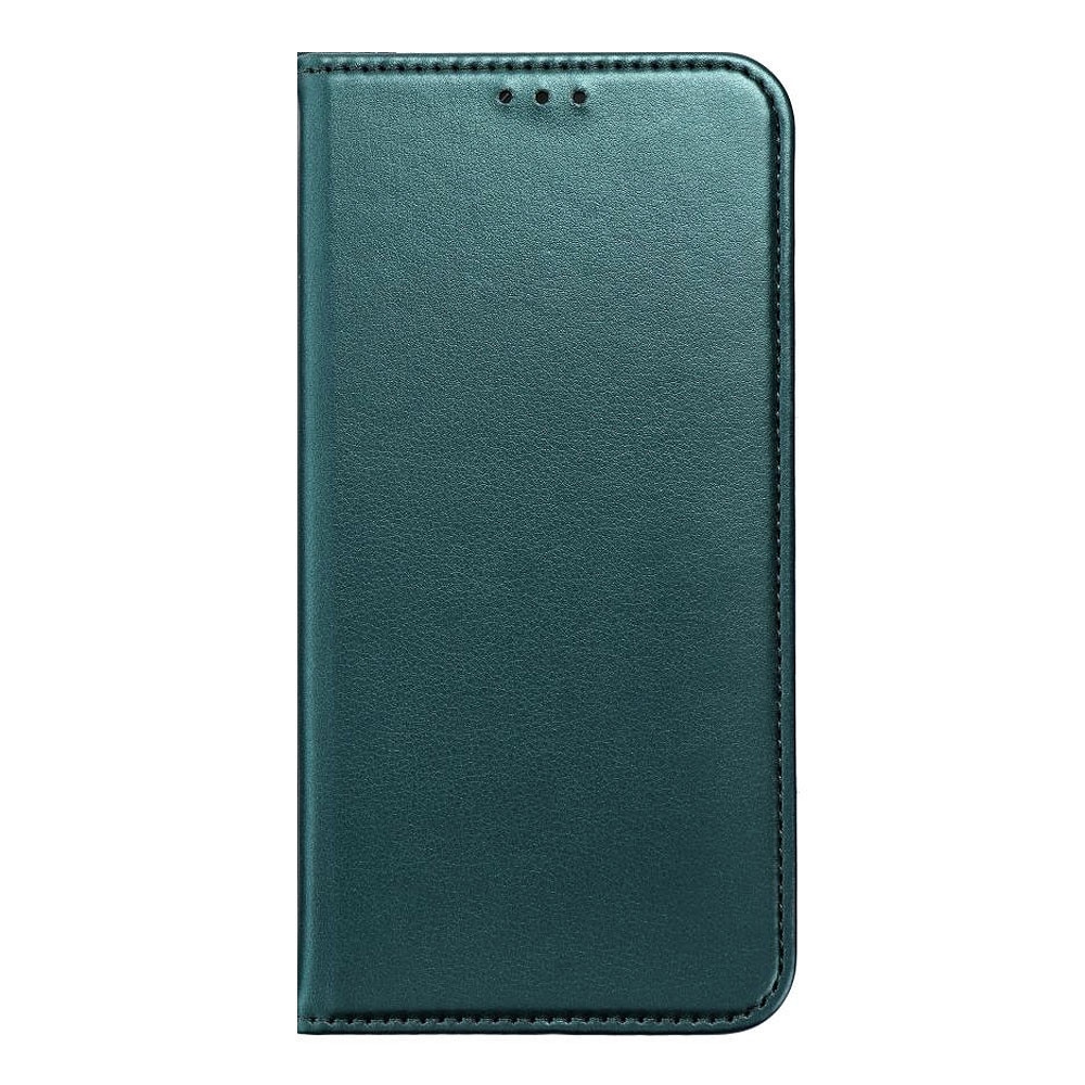 Husa pentru Samsung Galaxy A12 / M12, Piele ecologica, Premium PU Leather Book, Buzunar card, Inchidere magnetica, Functie stand / suport, Decupaj difuzor apeluri, Acoperire completa 360 de grade, Protectie fata-spate, Tip carte, Verde inchis