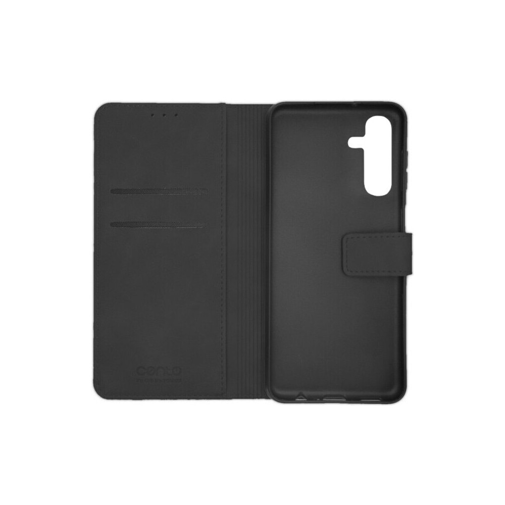 Husa tip carte CENTO Lima compatibila cu Samsung A17 Black